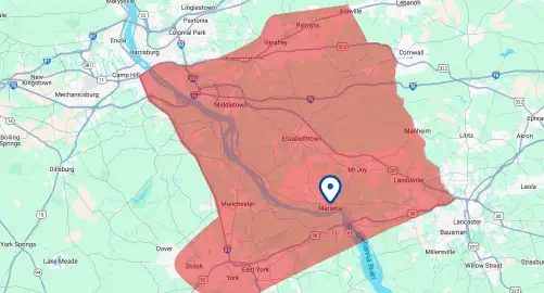 717 Mechanical Service area in Pennsylvania